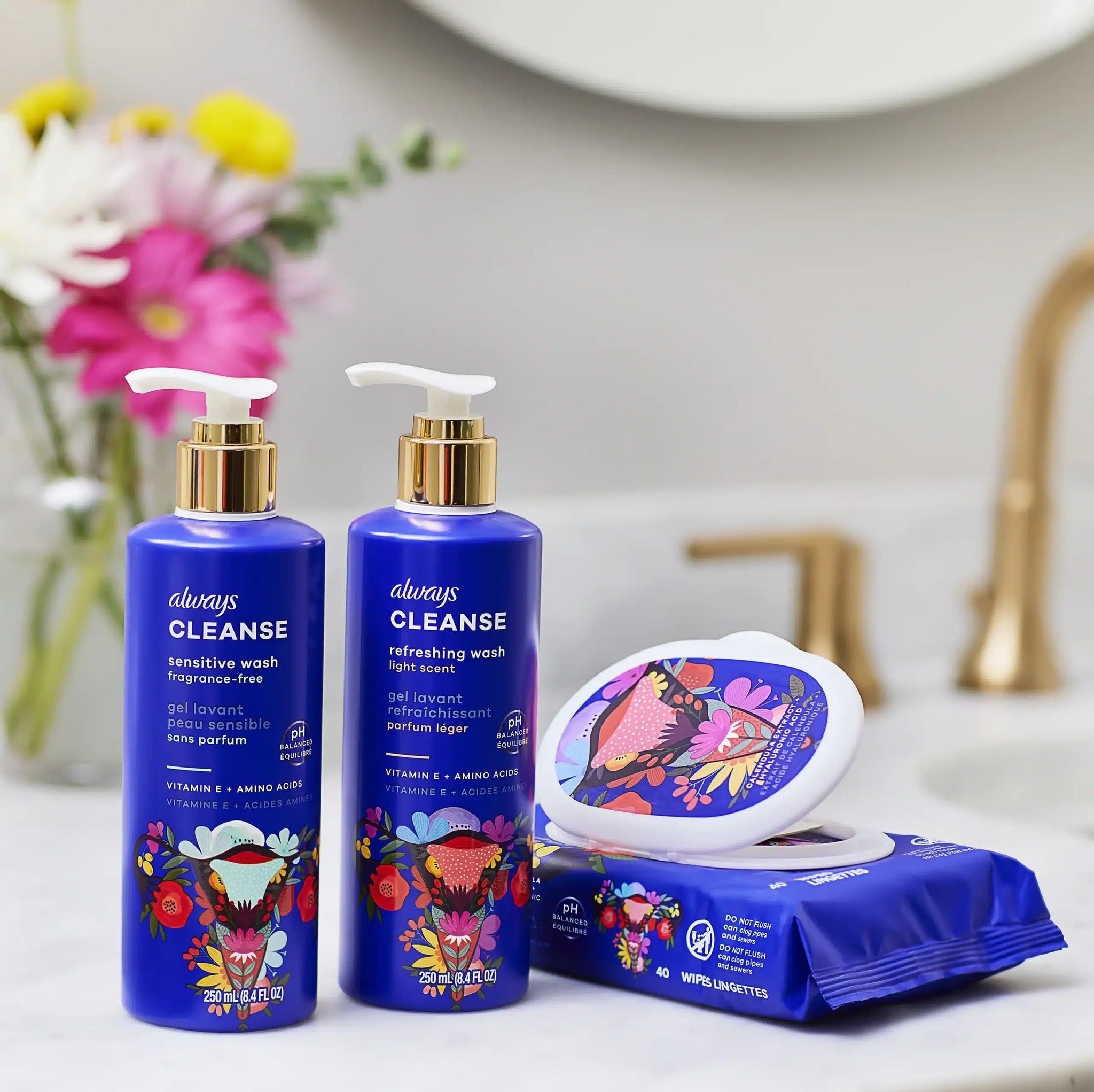 Always Cleanse Nettoyant pour Zones Intimes - PH équilibré