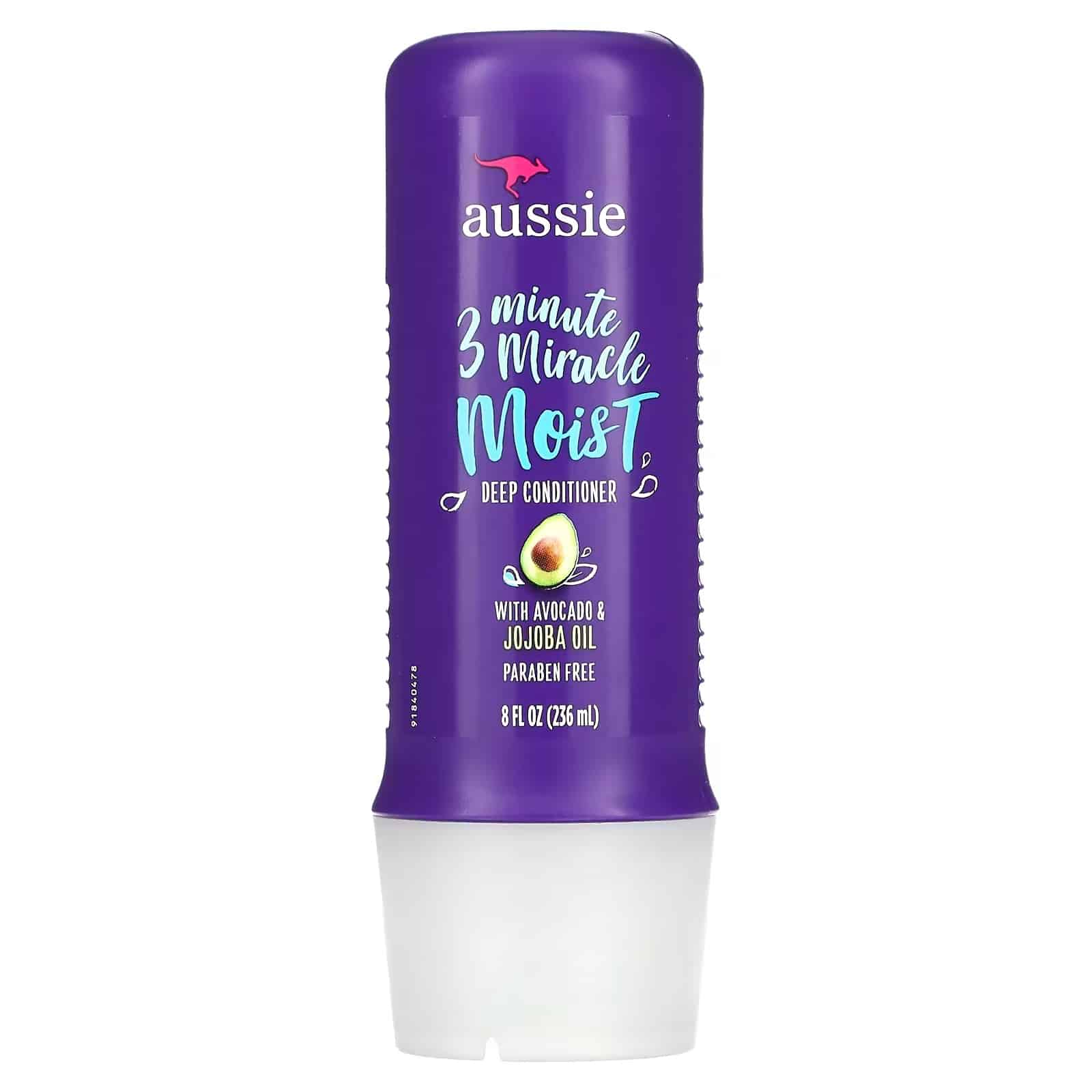 Aussie 3 Minute Miracle, Après-shampooing intense, Huile d'avocat et Jojoba