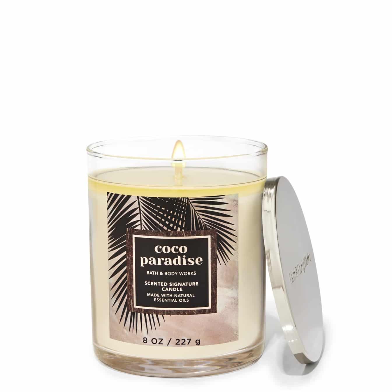 Bath & Body Works Coco Paradise - Bougie parfumée