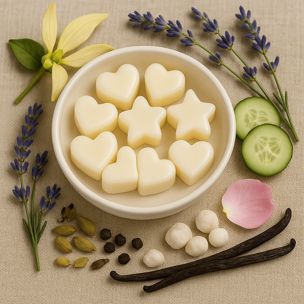 Binta Beauty Fondants Parfumés – 50g – Divers Parfums - Crème de Concombre