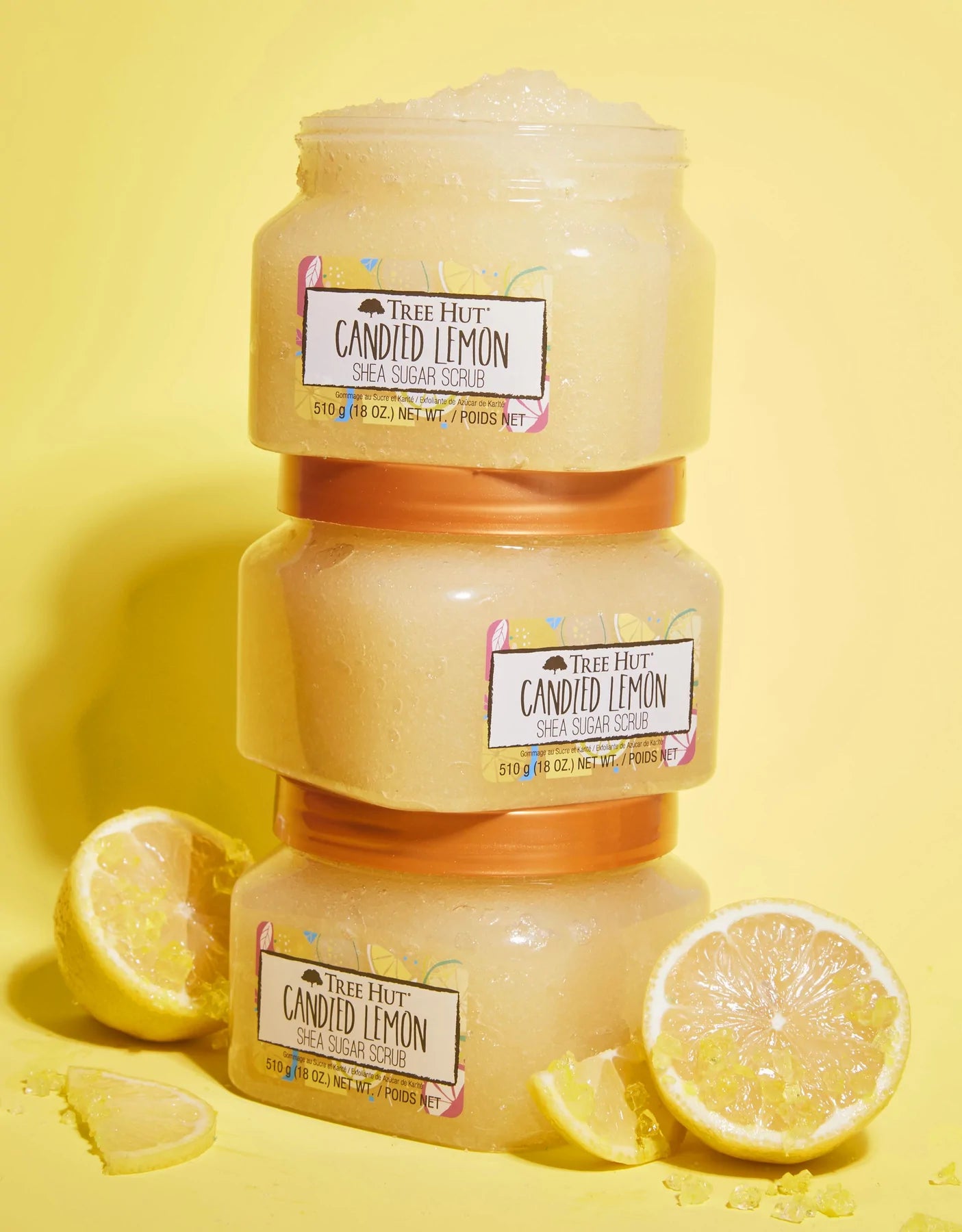 Tree Hut Candied Lemon Shea Sugar Scrub - Gommage Corps