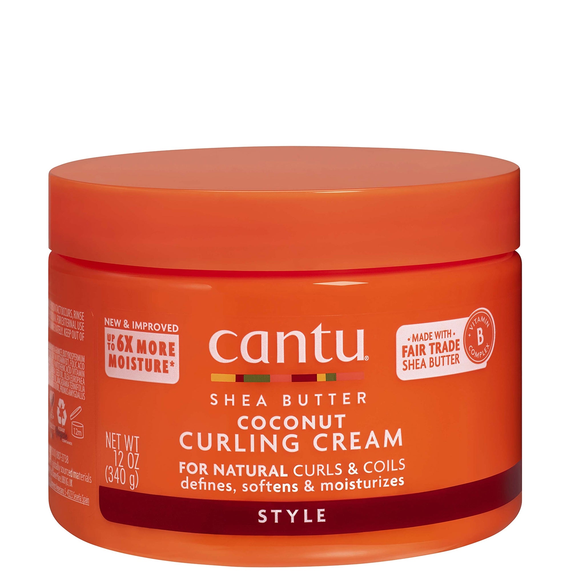 Cantu Shea Butter Coconut Curling Cream (Crème coiffante boucles)