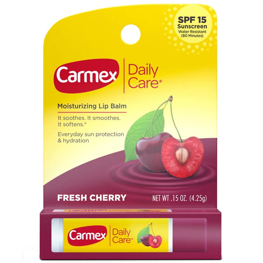 Carmex Daily Care Baume à lèvres SPF 15 - Cerise