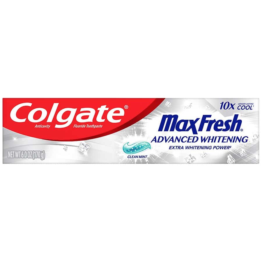 Colgate Max Fresh, Advanced Whitening Dentifrice Blanchissant