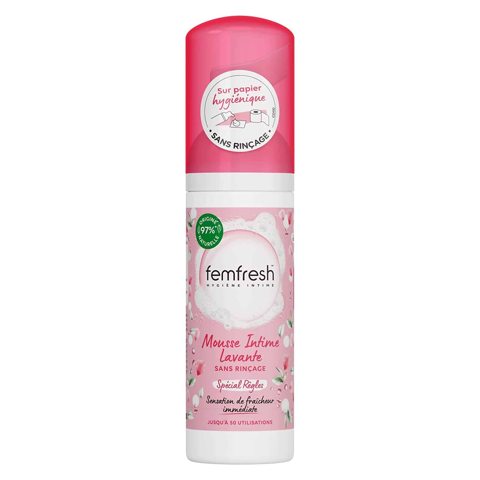 Femfresh Mousse Intime Lavante Spécial Règles Sans Rinçage