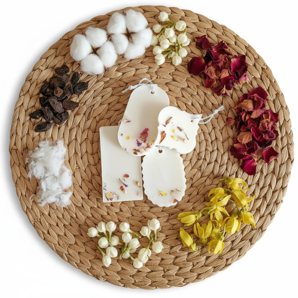 Binta Beauty Suspensions Parfumées - Fleur de Coton