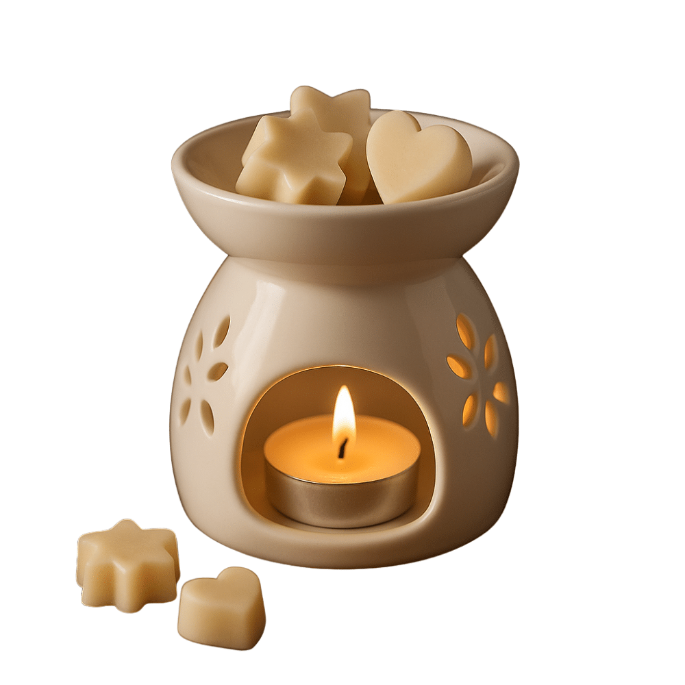 Fondants de Cire Parfumés pour Maison - 6 Cubes (70 g) - Crème de Concombre