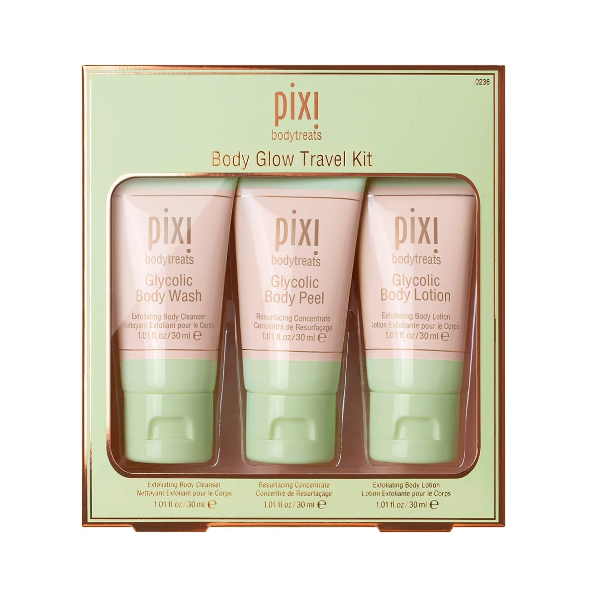 PIXI Glow Body Travel Kit Coffret Soin Corps