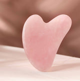 BintaBeauty Gua Sha Quartz Rose Visage Et Cou jade