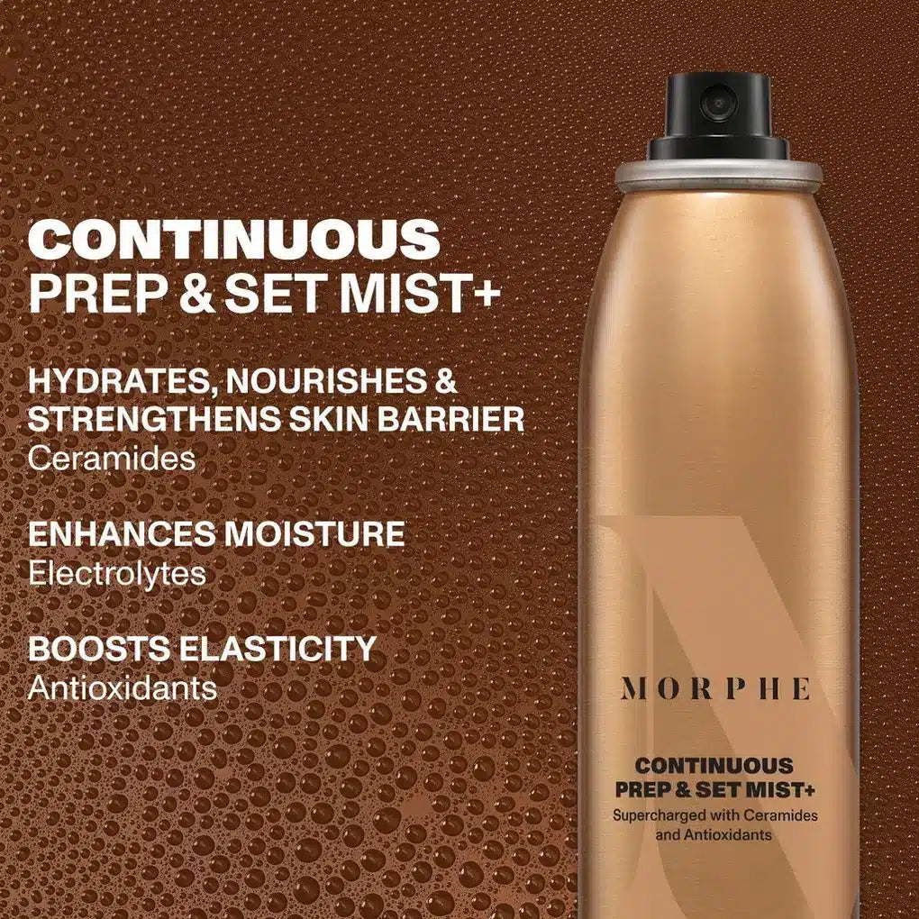 MORPHE Brume Fixateur Continuous Prep & Set Mist+