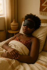 Binta Beauty Masque de nuit Sommeil - Satin de soie + Pochon OFFERT