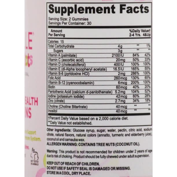 Mielle Vitamines pour cheveux en bonbons gélifiés - Enfant