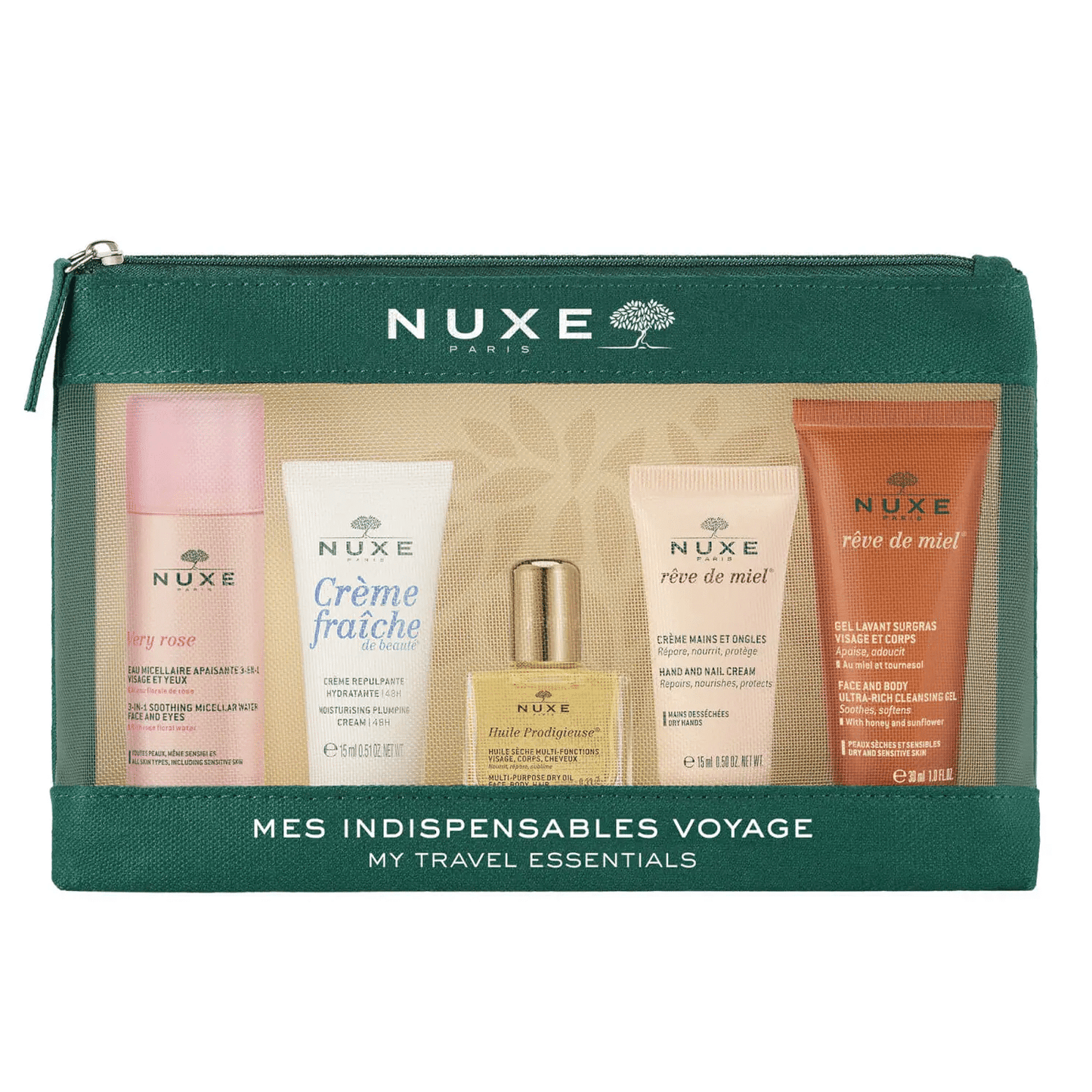 NUXE Trousse Mes indispensables Voyage - Best of 2022