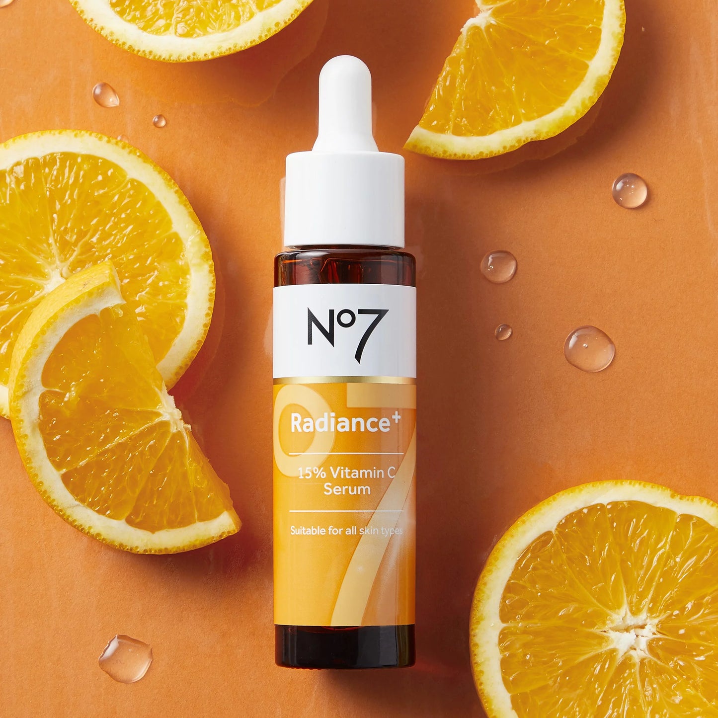 No7 Radiance+ 15% Vitamin C Natural Glow Serum