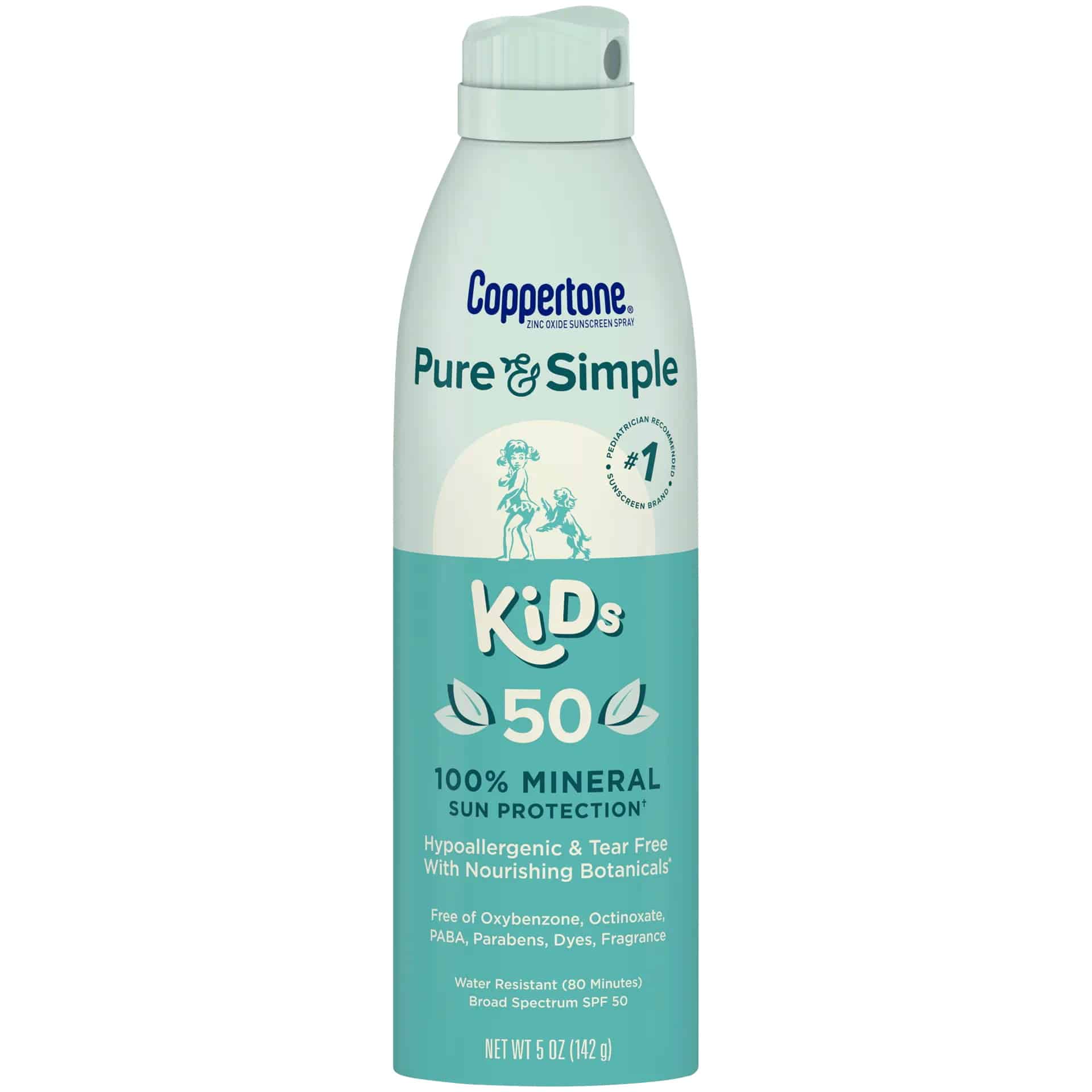 Coppertone Pure & Simple Kids Brume Solaire Spf 50