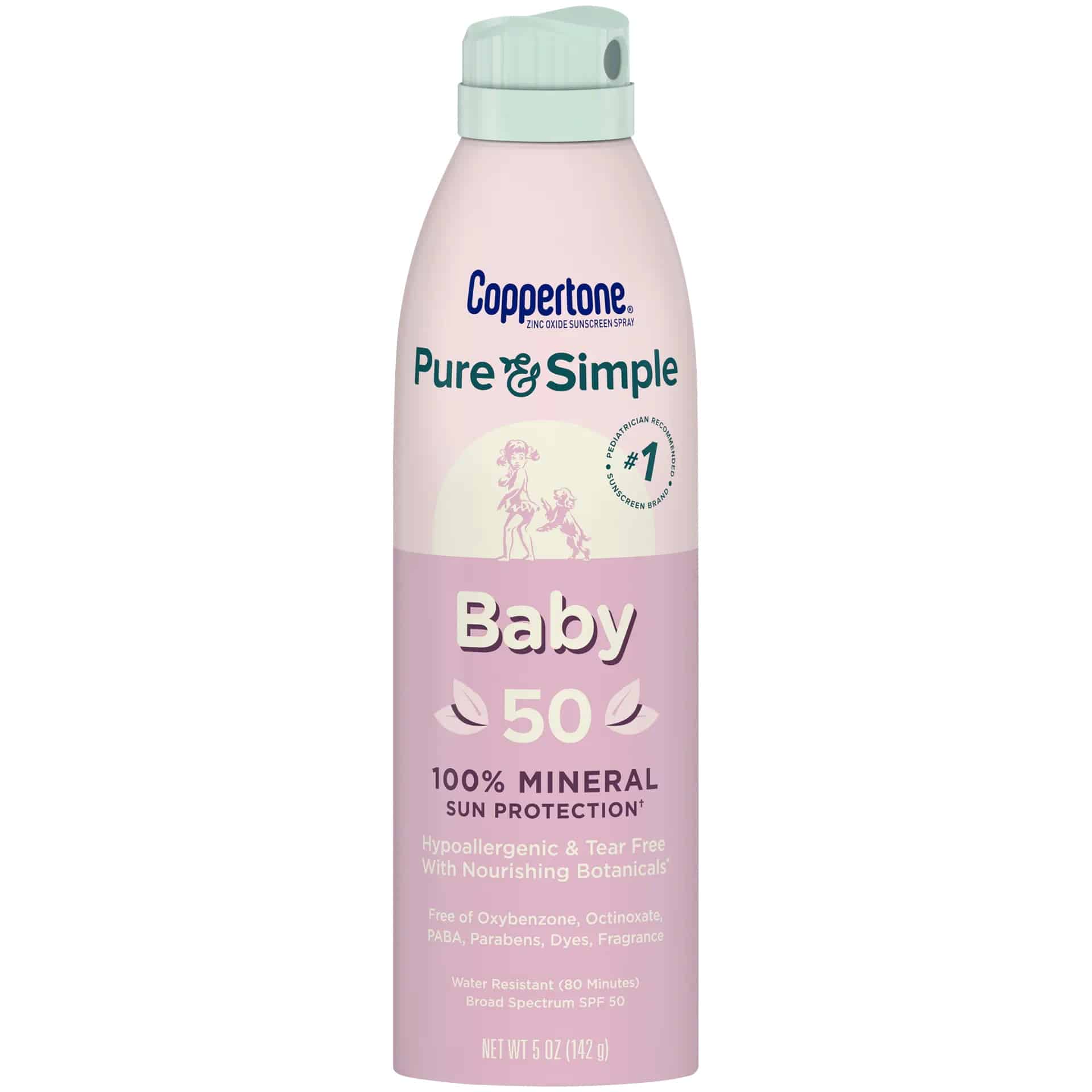 Coppertone Pure & Simple Baby Brume Solaire Spf 50