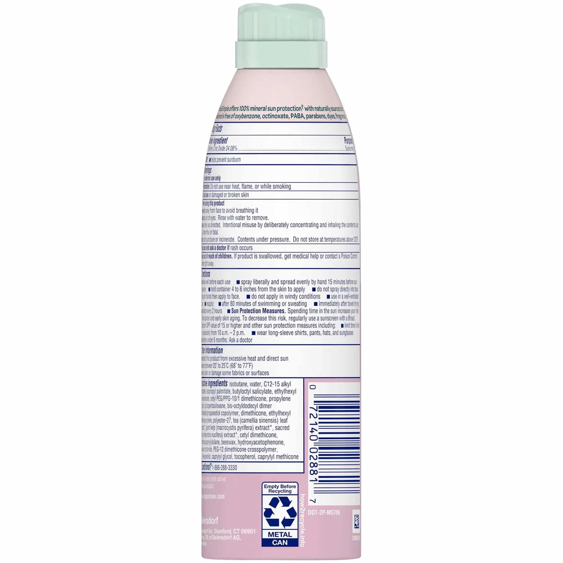 Coppertone Pure & Simple Baby Brume Solaire Spf 50