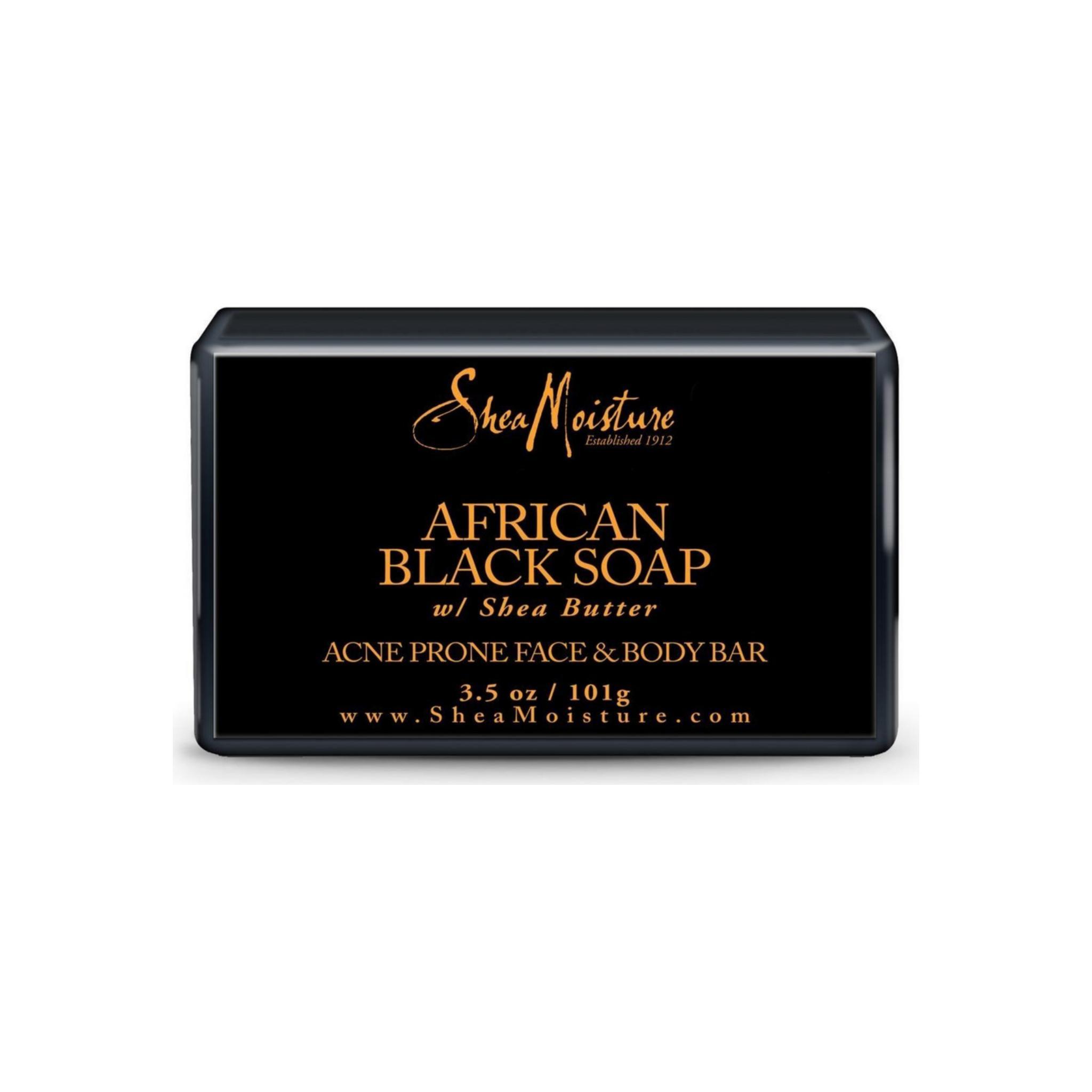 SheaMoisture African Black Soap - Savon Visage & Corps