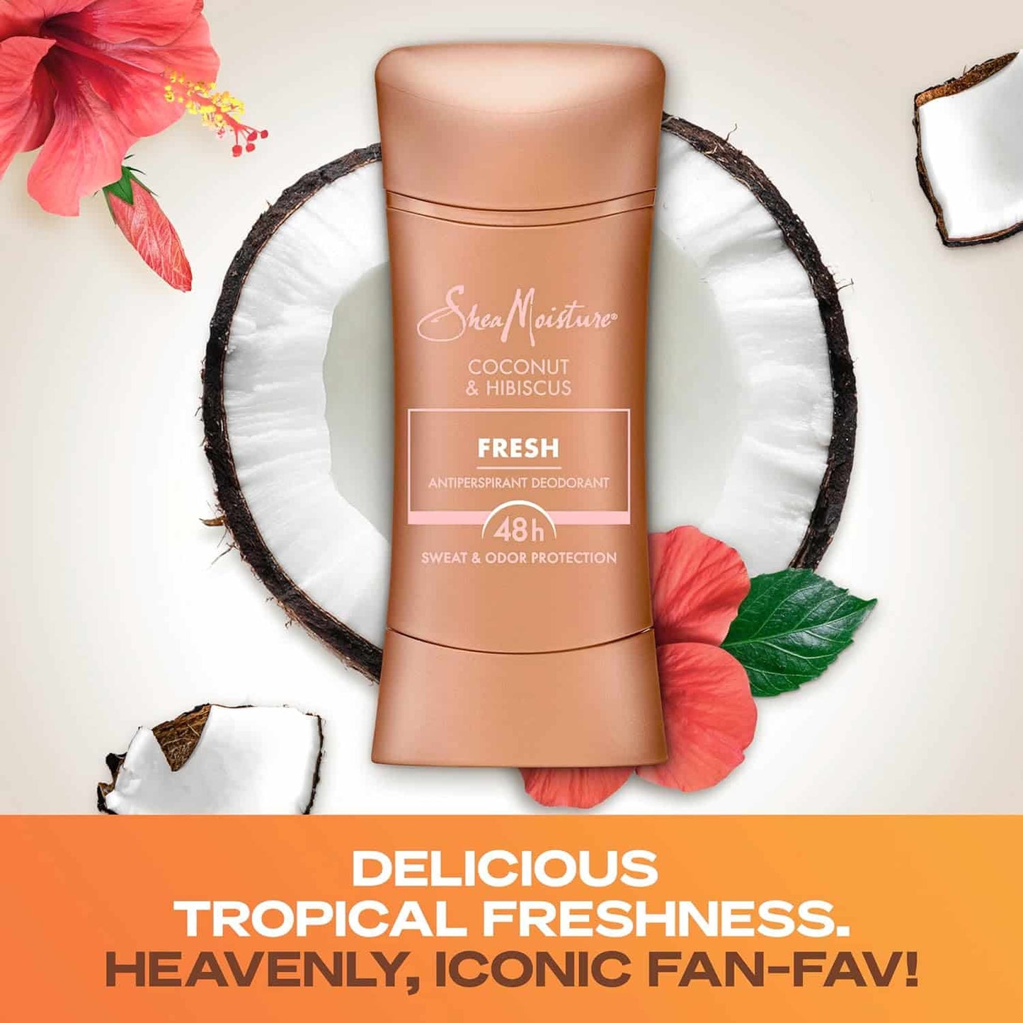 SheaMoisture Déodorant Anti-transpirant Coconut & Hibiscus
