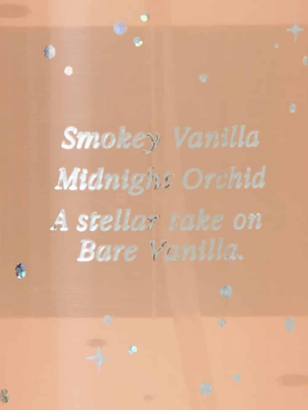 Victoria's Secret BARE VANILLA Starlit Brume Parfumée