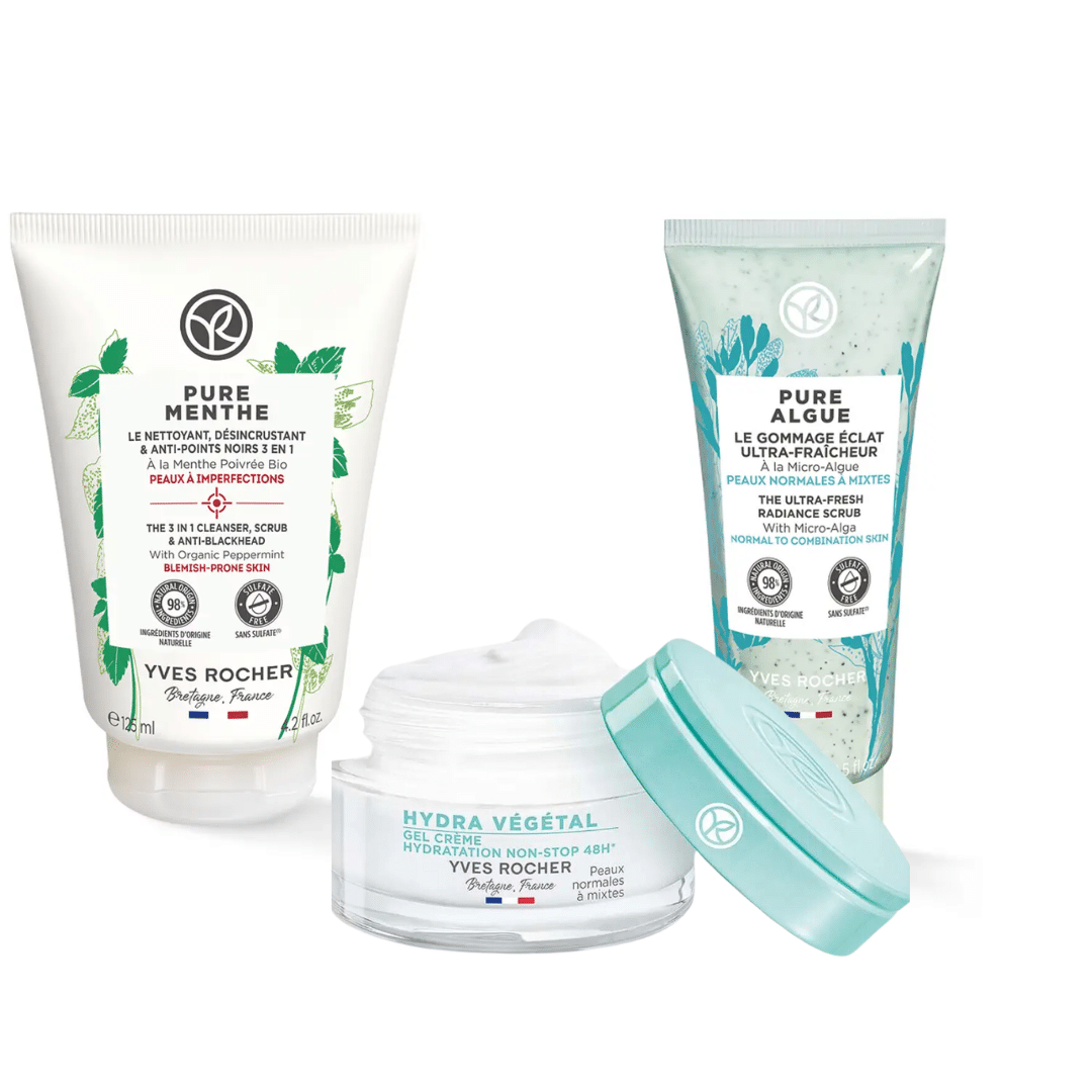 Yves Rocher Gamme Pure Menthe - Nettoyant & Désincrustant