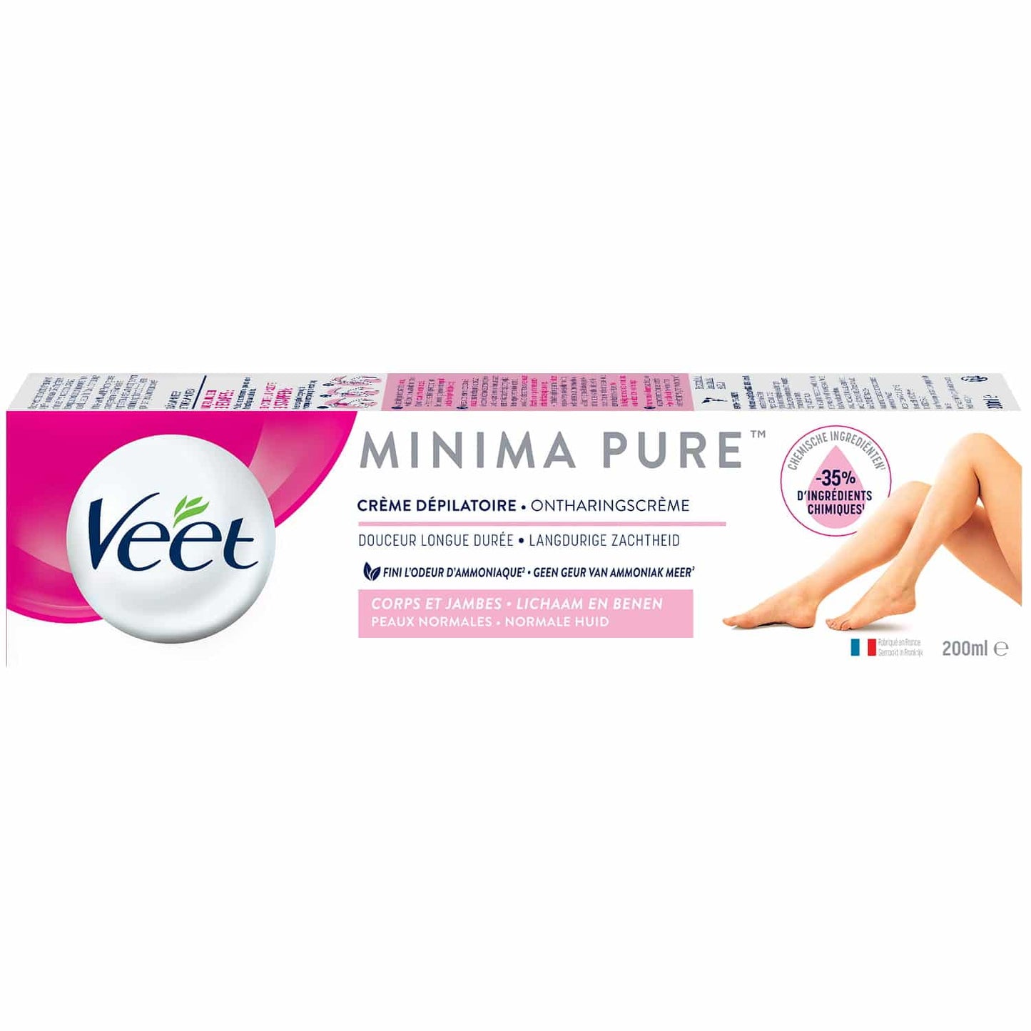 Veet Minima™ Crème dépilatoire Peau Normale