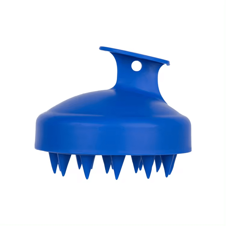 BintaBeauty Brosse Massante & Stimulante Cuir Chevelu - Bleu Bic