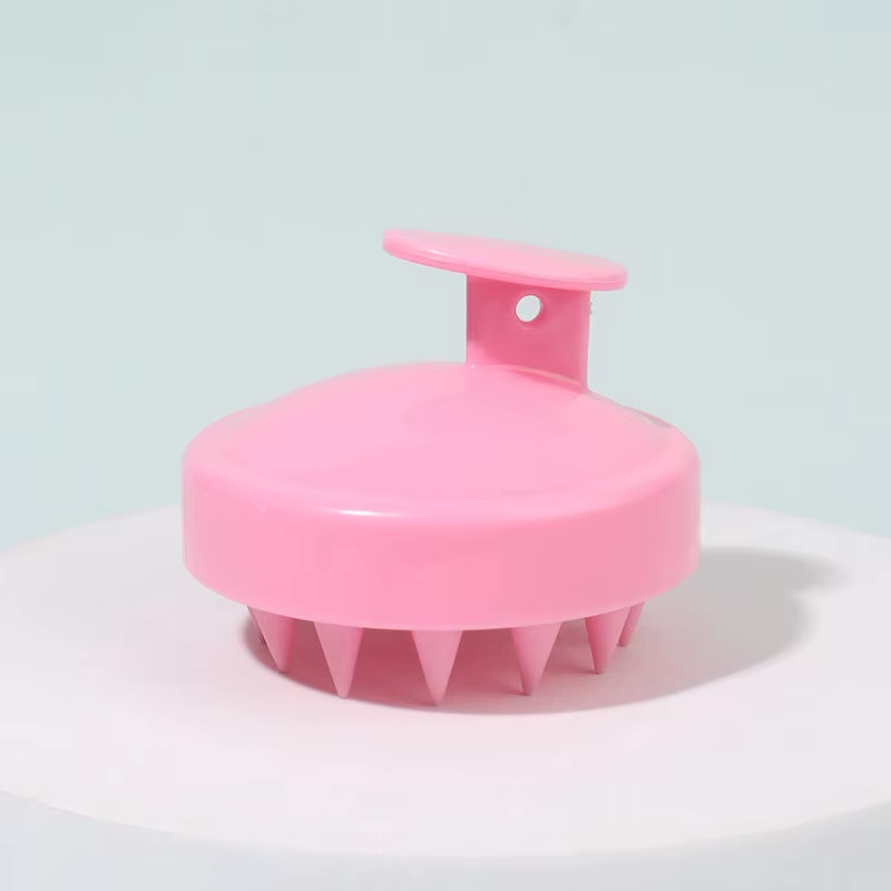 BintaBeauty Brosse Massante & Stimulante Cuir Chevelu - Rose