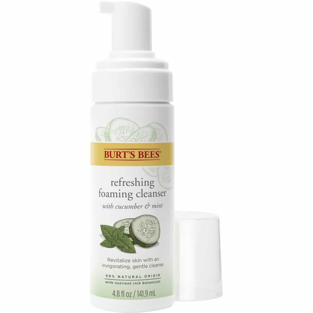 Burt's bees nettoyant moussant rafraîchissant