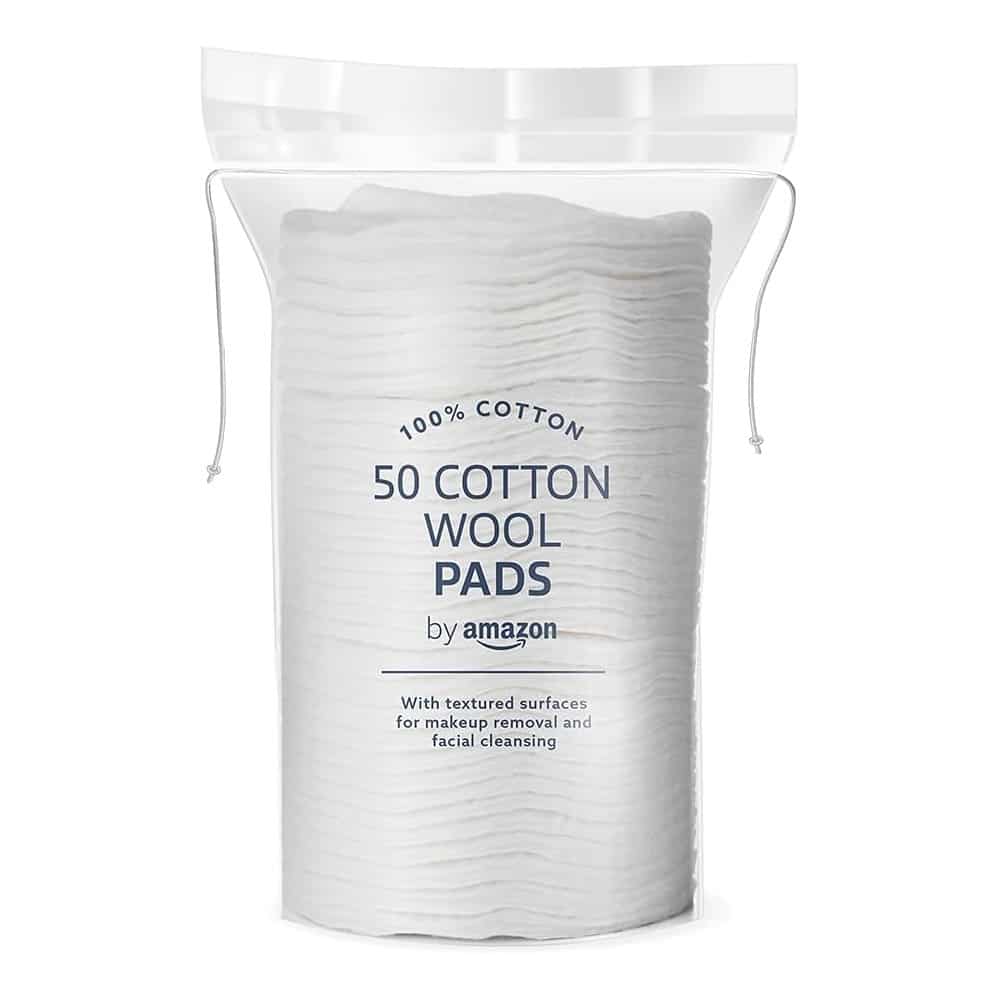 By Amazon Disques Coton à démaquiller 100% Cotton