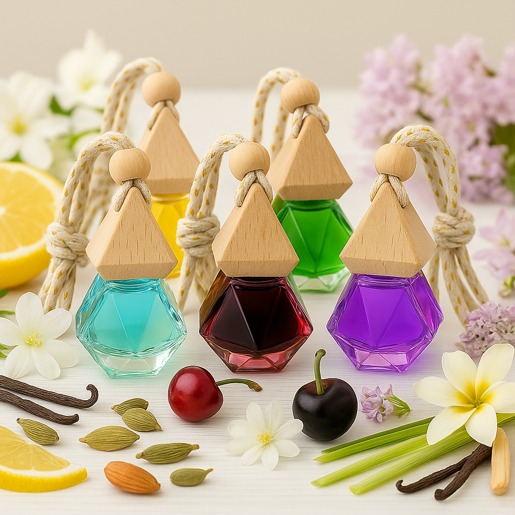 Binta Beauty Diffuseur de voiture – Divers Parfums - Anti-tabac Tropical