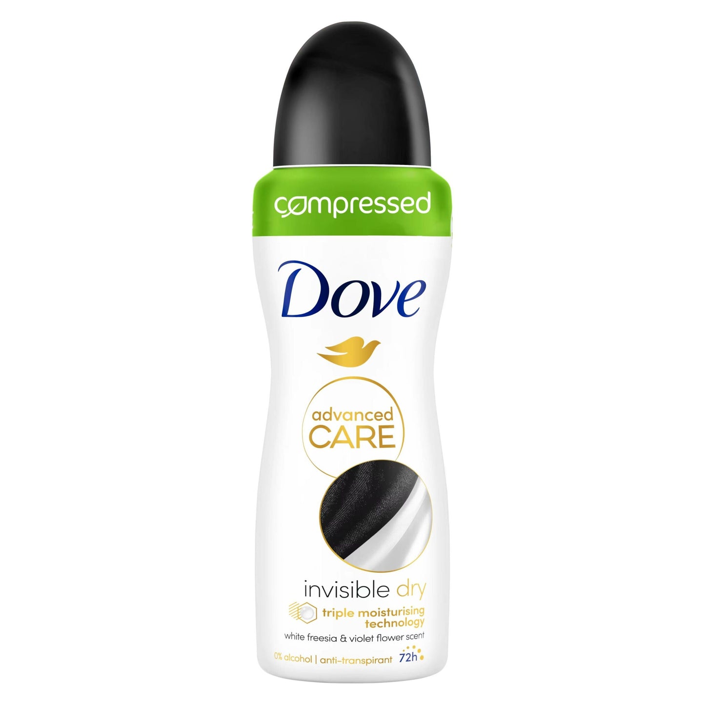 Dove Anti-transpirant Advanced Care Invisible Dry Compressé 100ml