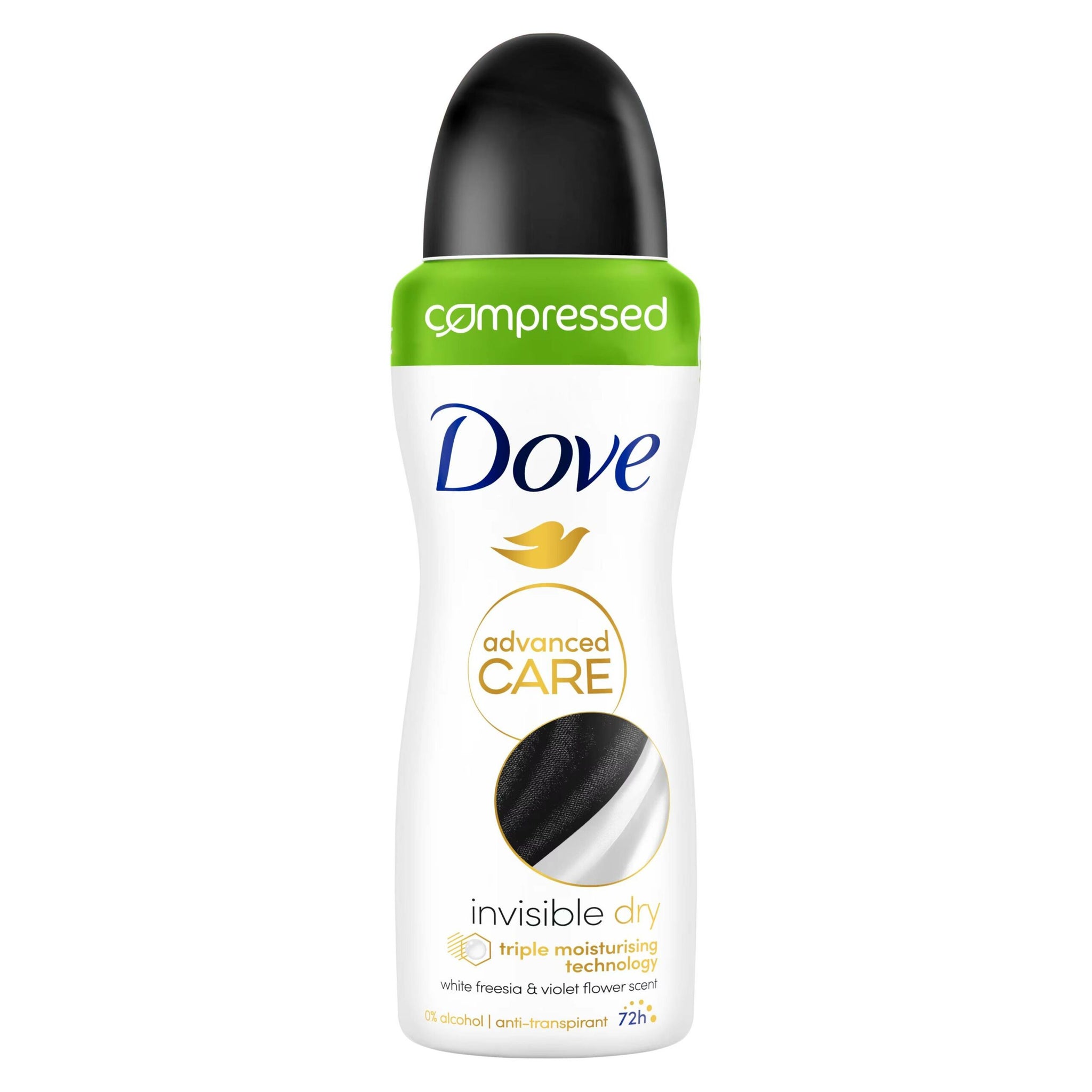 Dove Anti-transpirant Advanced Care Invisible Dry Compressé 100ml