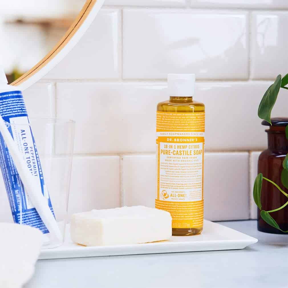 Dr. Bronner's Soap citrus- citron 18 en 1 - 473ml