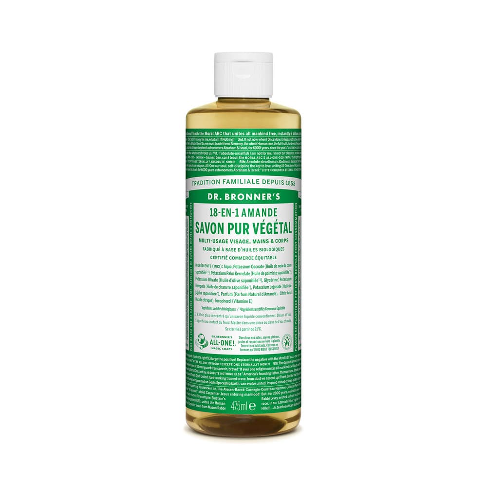 Dr Bronner's - Savon liquide Amande - 473ml