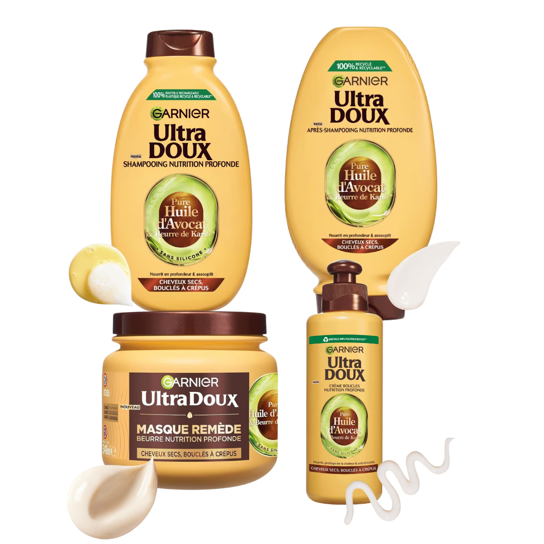 Garnier Ultra doux à l'Huile d'Avocat et Beurre de Karité
