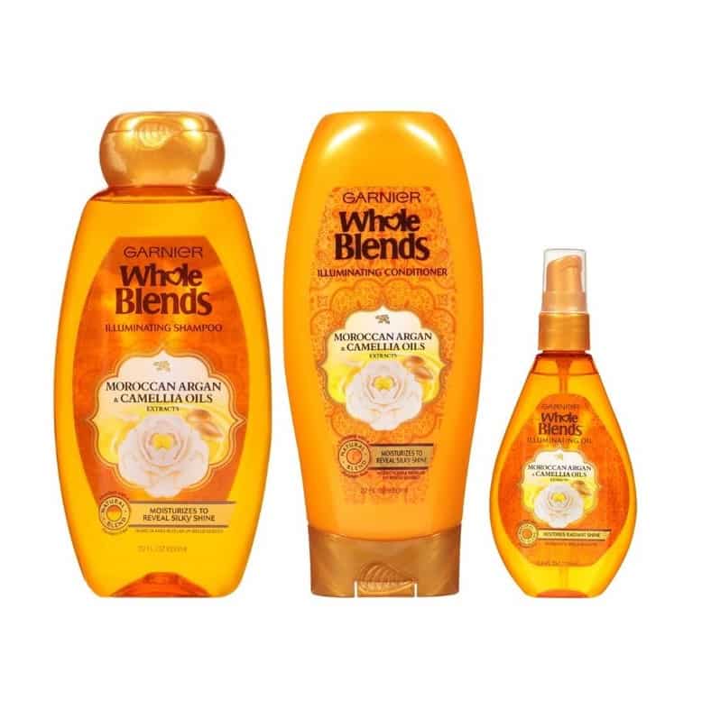 Garnier Whole Blends moroccan argan and camellia oils - Pack - 3pcs
