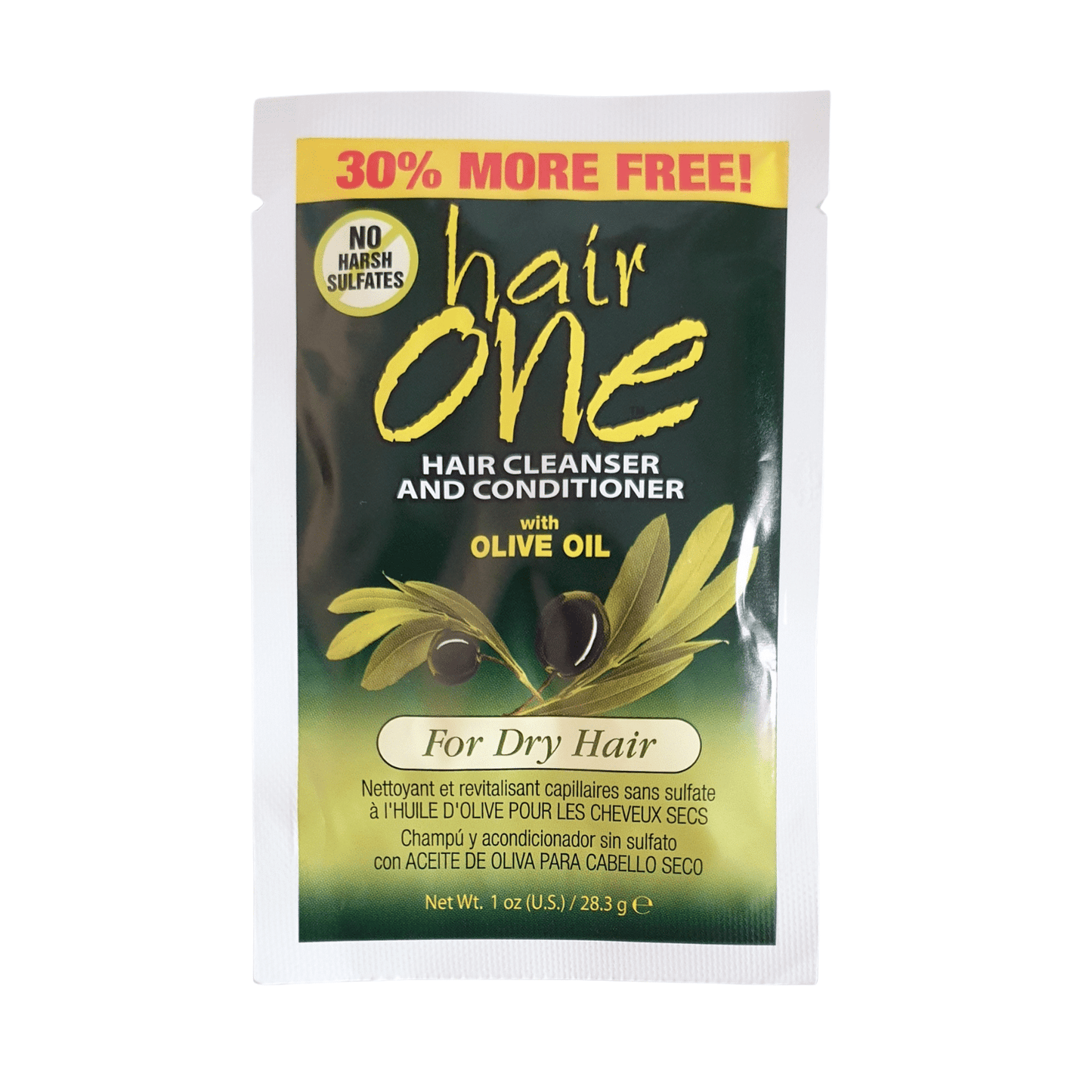 Hair One Hair Cleanser & Conditioner - Nettoyant et revitalisant - Olive