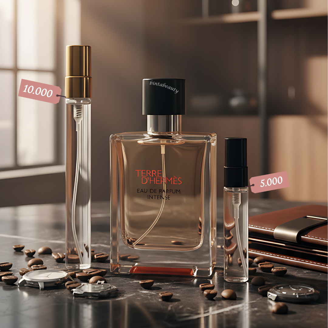 Terre d’Hermès Intense – Eau de Parfum pour Homme – HERMÈS - Decants/Miniatures - 5 ml