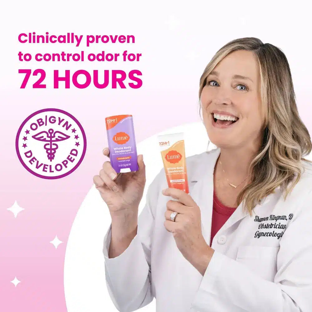 Lume Déodorant crème pour tout le corps - Mandarine