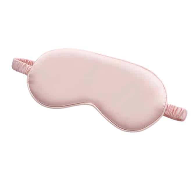 Binta Beauty Masque de nuit Sommeil - Satin de soie + Pochon OFFERT - Rose doré