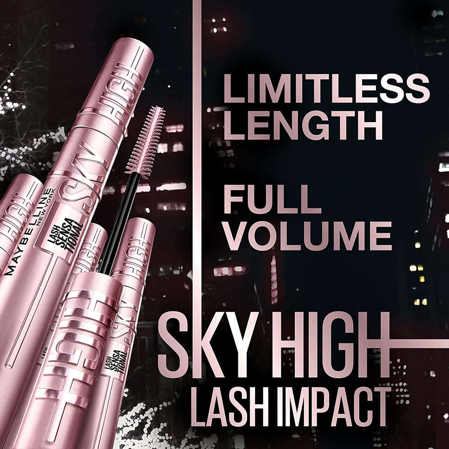 Maybelline Sensational Sky High Mascara & Lifter Gloss - Set