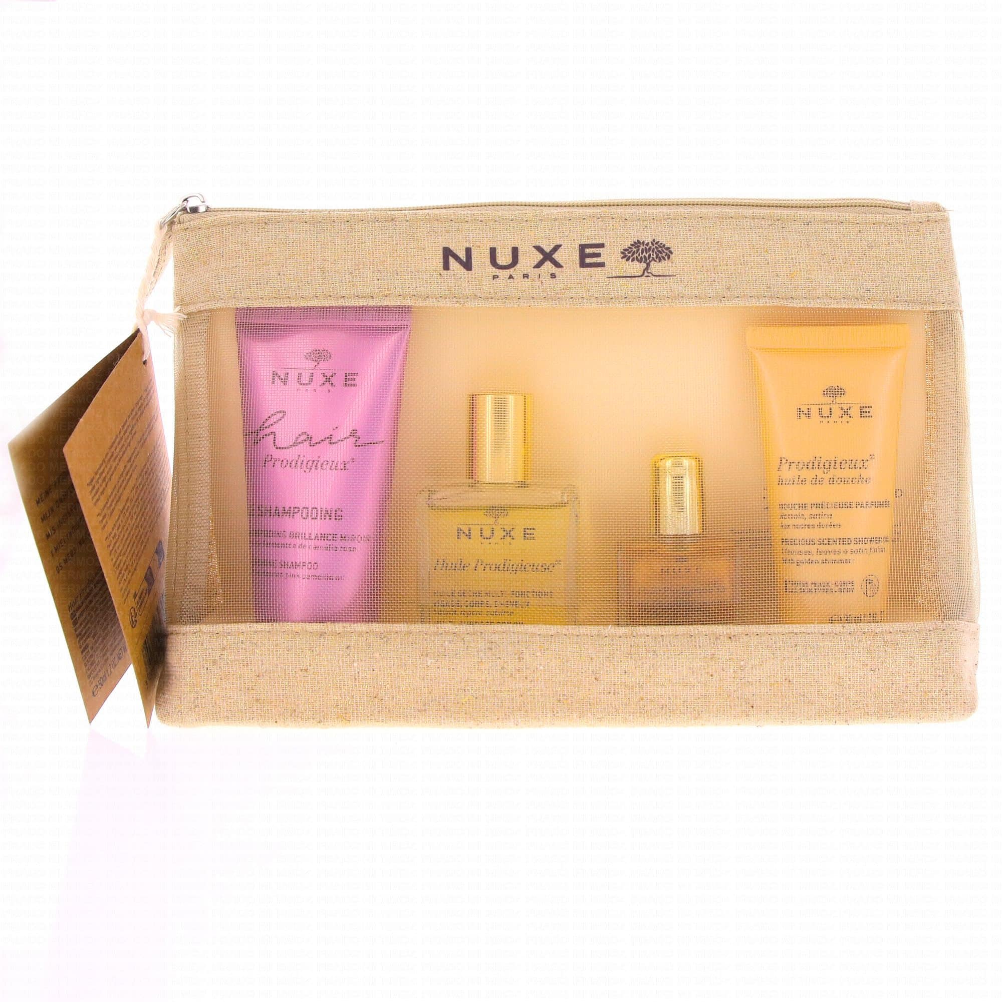 NUXE Trousse Voyage Prodigieux Nuxe - trousse de 4 produits