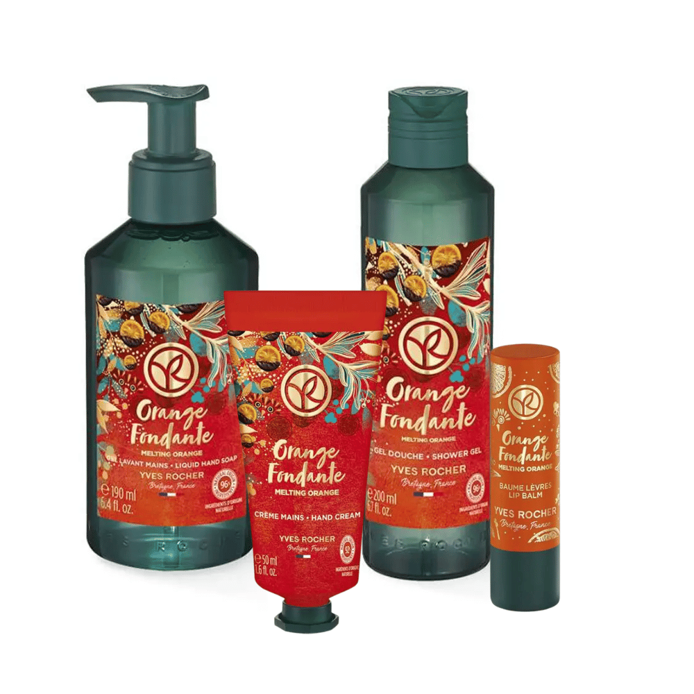 Yves Rocher Composition Fruitée Orange Fondante - 4pcs