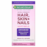 Nature's Bounty Gélules Extra Fortes pour Cheveux, Peau et Ongles