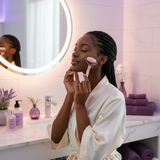 Binta Beauty Rouleau de Massage Facial en Pierre de Jade