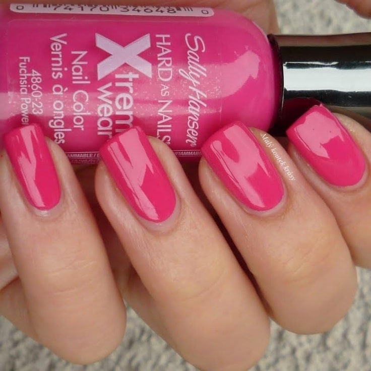 Sally Hansen Xtreme Wear Nail Color, Fuschia Power
