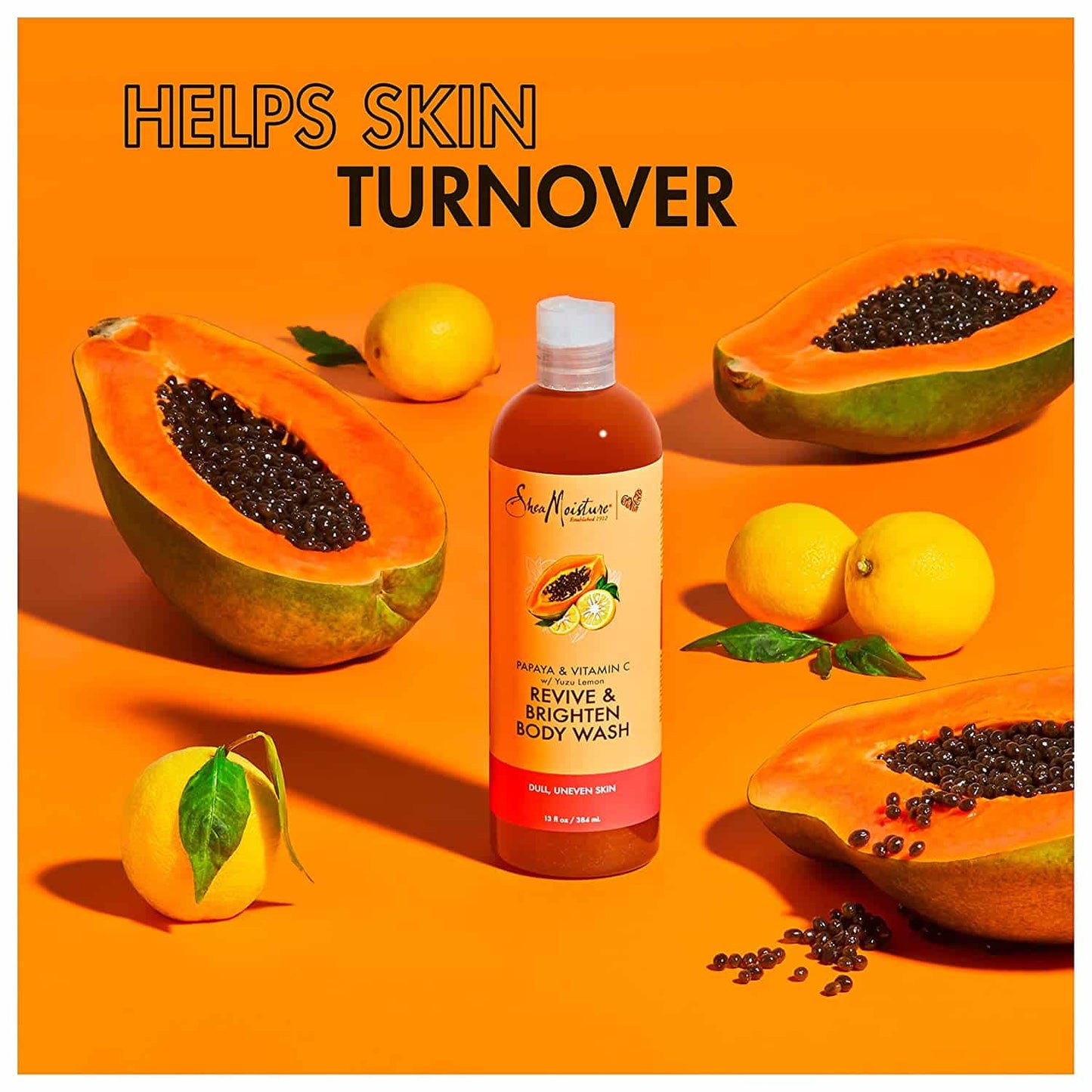 SheaMoisture Gamme Papaya & Vitamin C Revive & Brighten