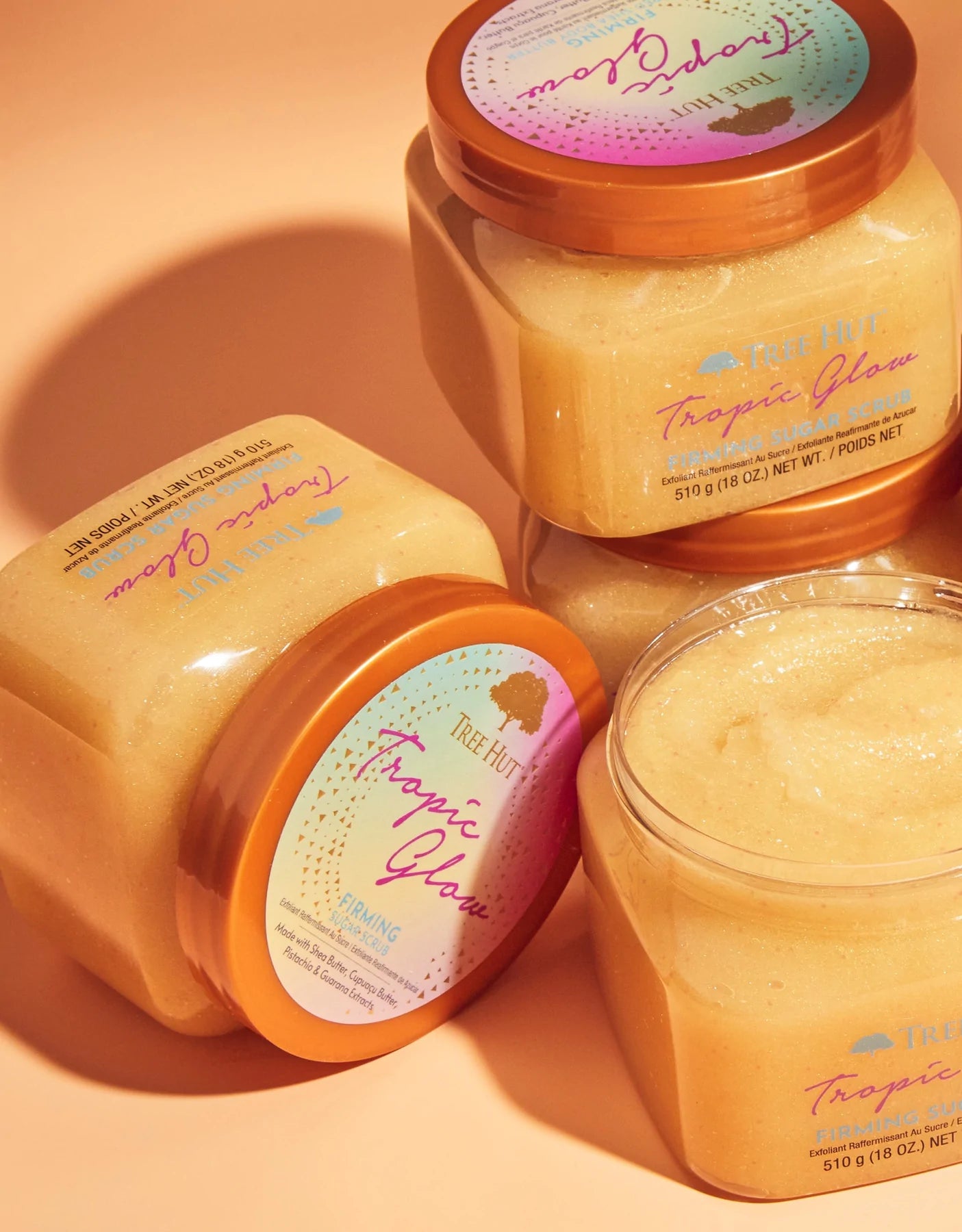 Tree Hut Tropic Glow Shea Sugar Scrub - Gommage Corps Raffermissant