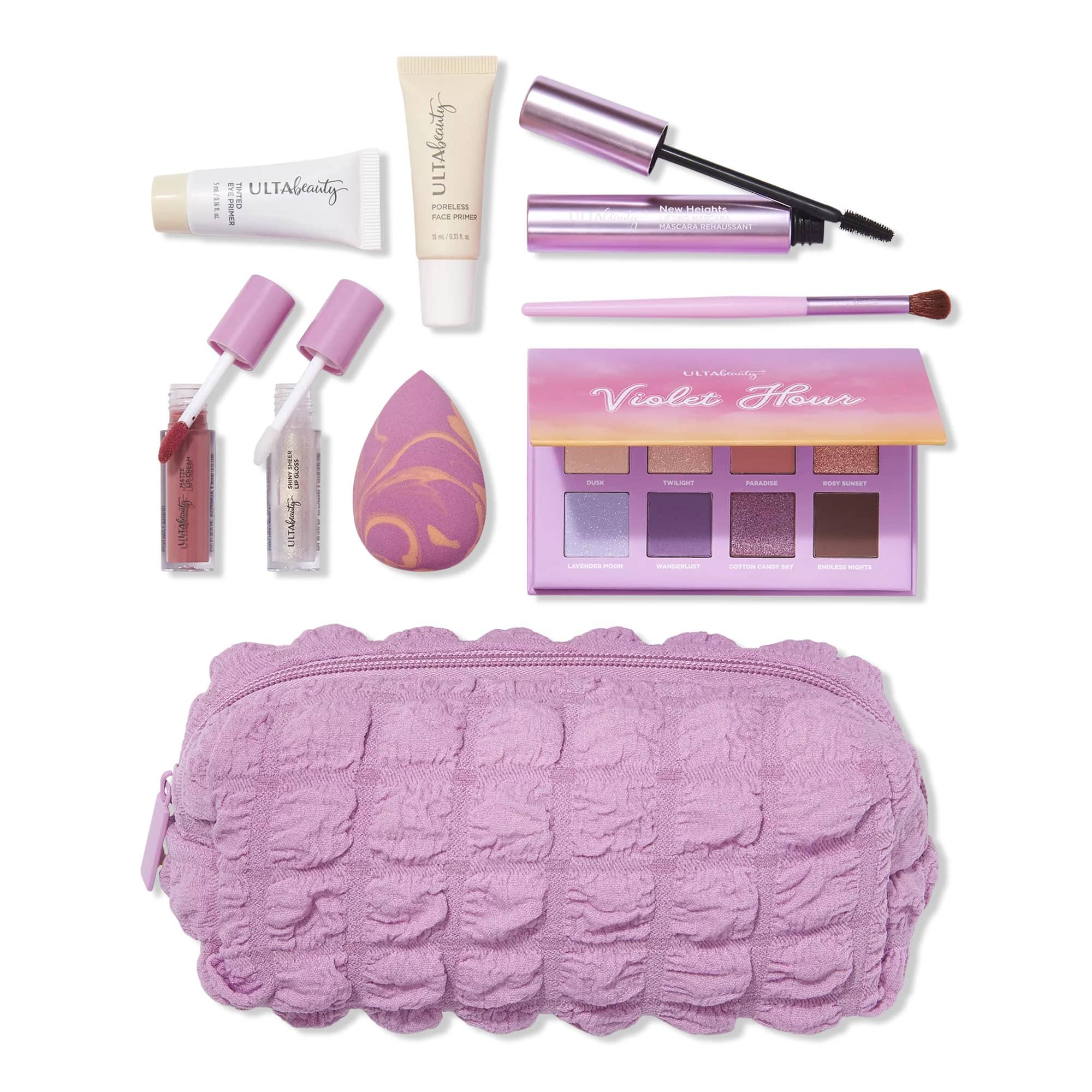 Ulta Beauty Coffret Maquillage 8 pièces + Trousse offerte